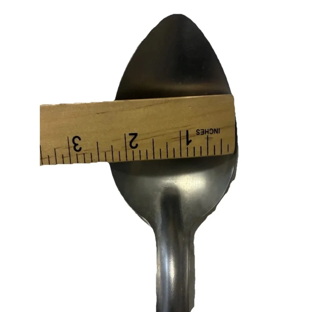 Vintage Crusader Ware Serving Mixing Spoon Stainless Steel 13